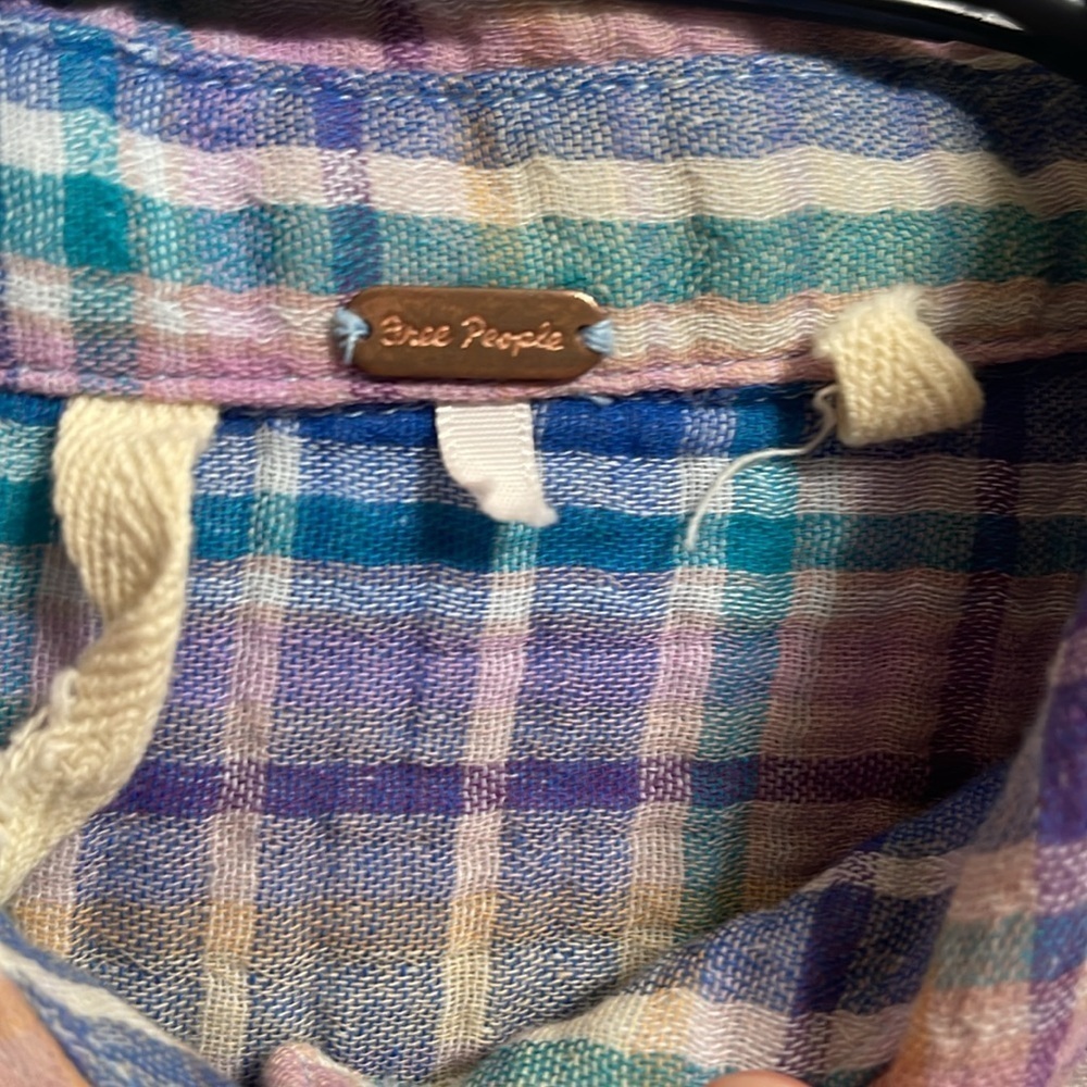 FREE PEOPLE Voyage Shirt Dress Size XS - Picture 12 of 12